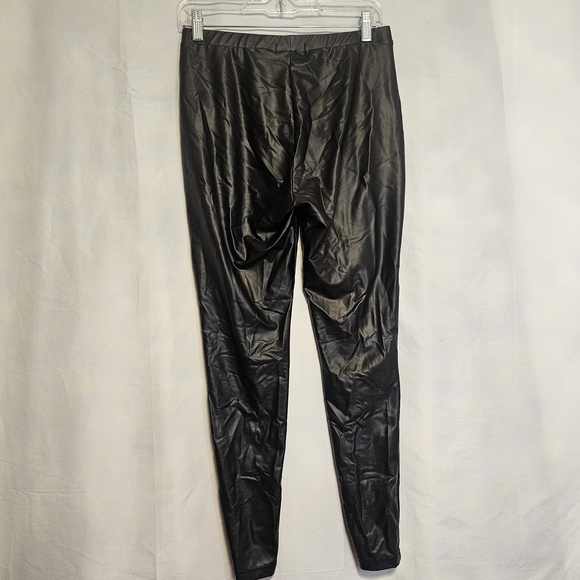 Guess Black Skinny Faux Leather Leggings - Picture 3 of 7